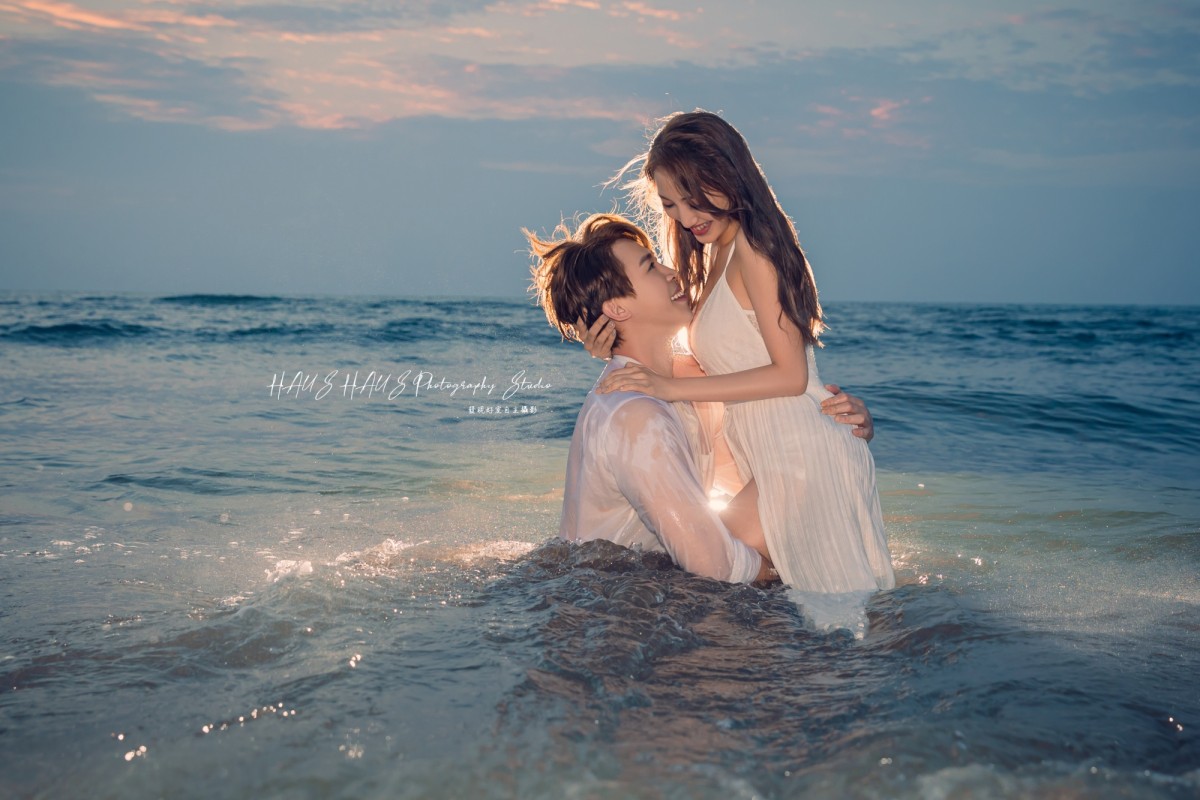海邊婚紗攝影作品